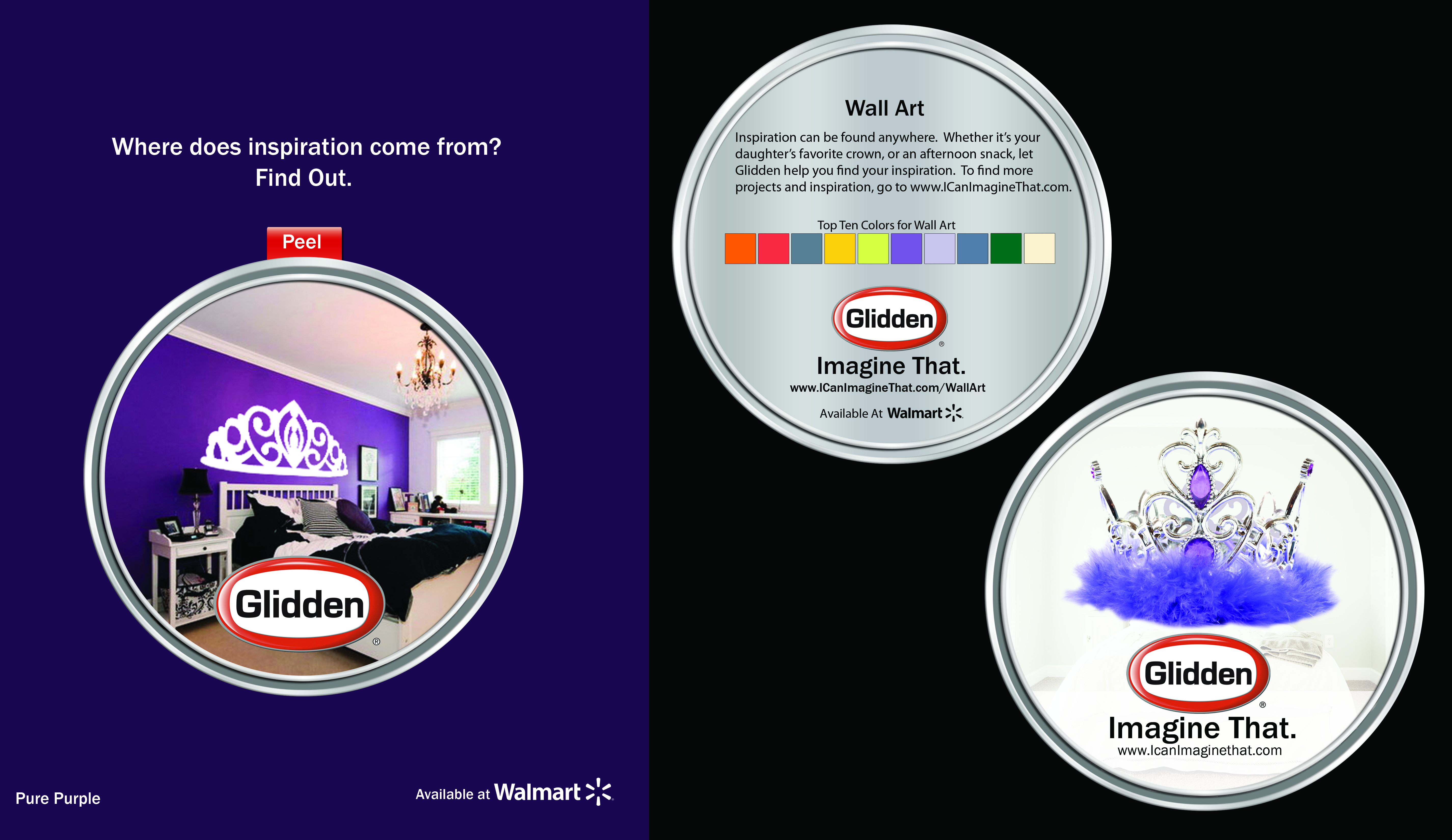 Glidden Crown Print Ad